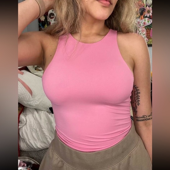 Bodysuit basic cloudy gray sexy tank top style womens - Picture 5 of 9